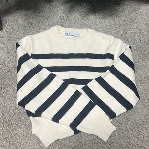 Zara crop sweater